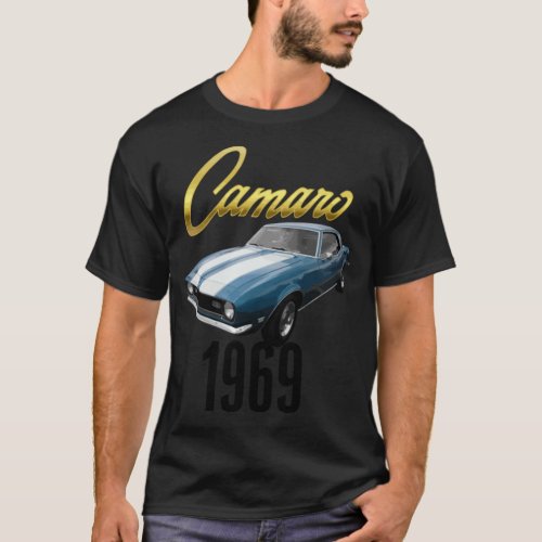 Chevy Camaro 1969 Chevy Camaro Pace Car T_Shirt