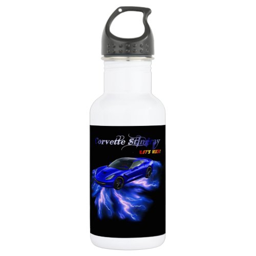 Chevy: Corvette Stingray 2013 Water Bottle