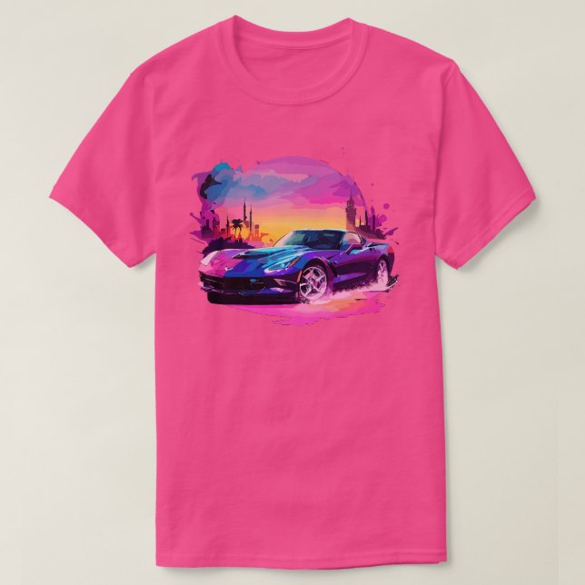 Chevy Corvette T-Shirt (Design Front)