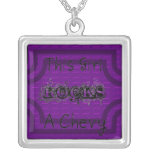 Chevy Girl Necklace at Zazzle