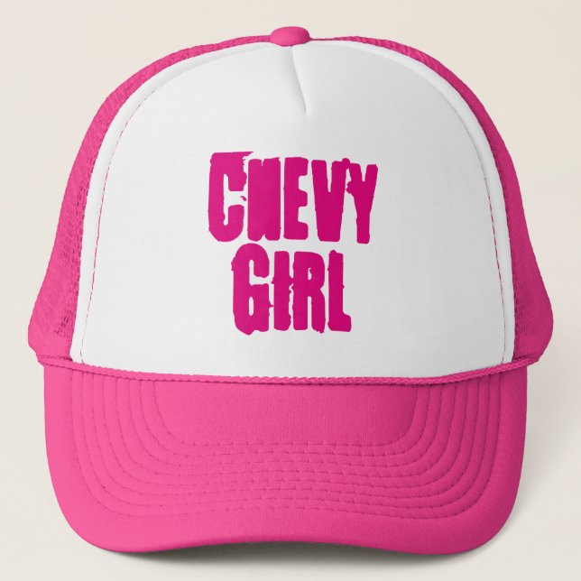 Chevy Girl Trucker Hat (Front)