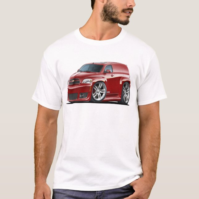 Chevy HHR SS Maroon Panel Truck T-Shirt (Front)