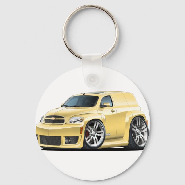 Chevy HHR SS Tan Panel Truck Keychain (Front)