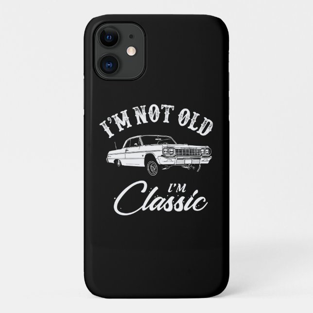 Chevy Impala Classic Car  Case-Mate iPhone Case (Back)