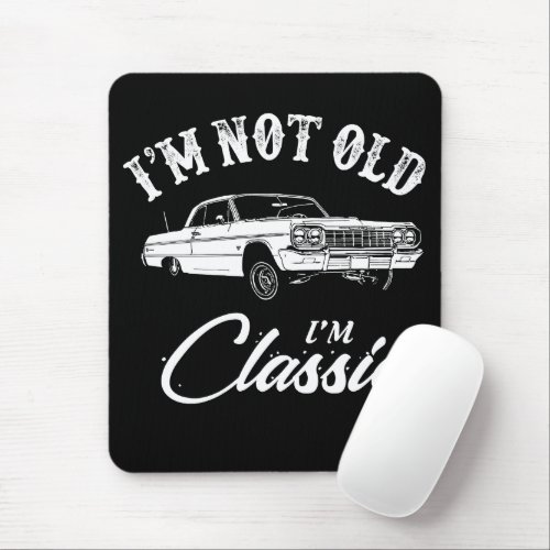 Chevy Impala Classic Car  Mouse Pad