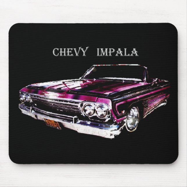 Chevy Impala mousepad (Front)