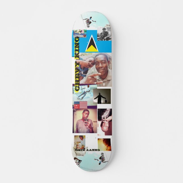 CHEVY KING  2023  NEW /SIGNE7 3/4" Skateboard Deck (Front)