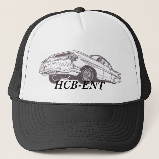 Chevy Monster copy, HCB-ENT Trucker Hat (Front)