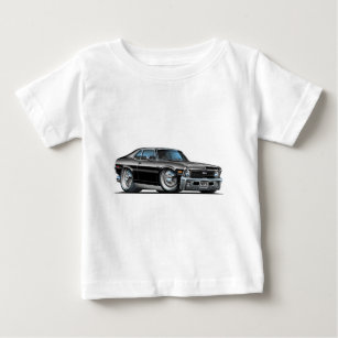 Chevy Nova Black Car Baby T-Shirt