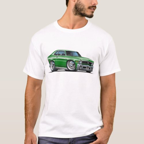 Chevy Nova Green Car T-Shirt