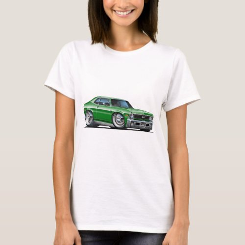Chevy Nova Green Car T_Shirt