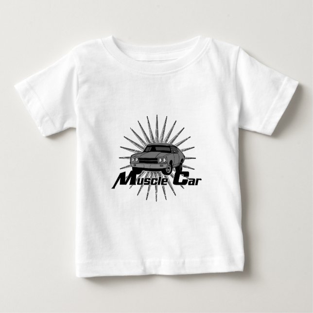 Chevy Nova Muscle Car Baby T-Shirt (Front)