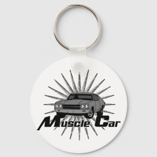 Chevy Nova Muscle Car Keychain