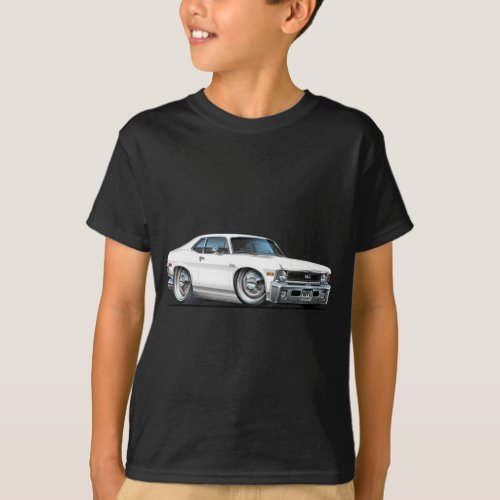 Chevy Nova White Car T-Shirt