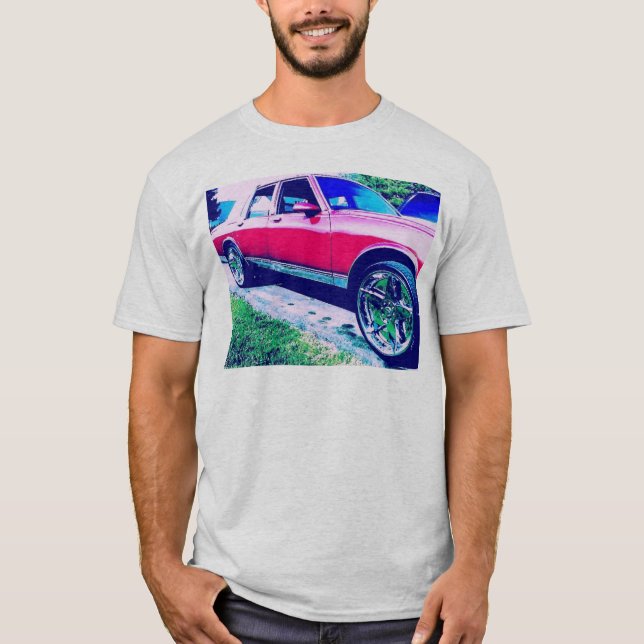 Chevy Ridin' High Ash T-Shirt (Front)
