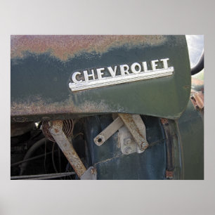 CHEVY TRUCK 1950 POSTER
