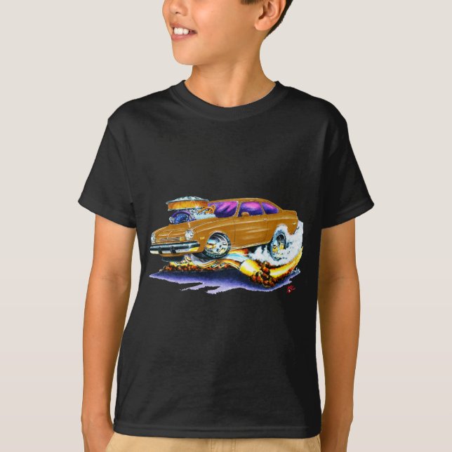 Chevy Vega Brown Car T-Shirt (Front)