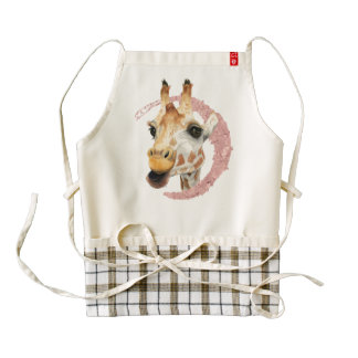 "Chew" 3 Zazzle HEART Apron