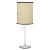 "Chew" Giraffe Watercolor Painting Table Lamp (Right)