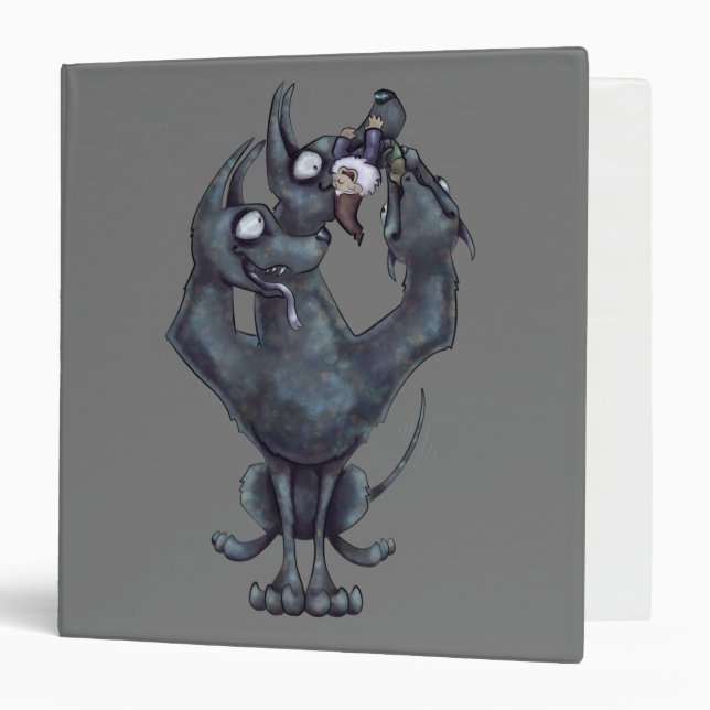 Chew Toy 3 Ring Binder (Front/Inside)