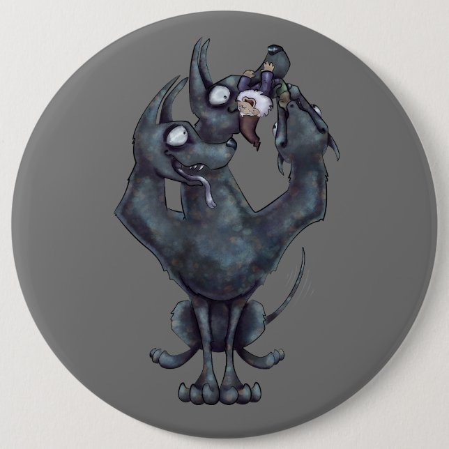Chew Toy Button (Front)