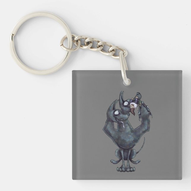 Chew Toy Keychain (Front)