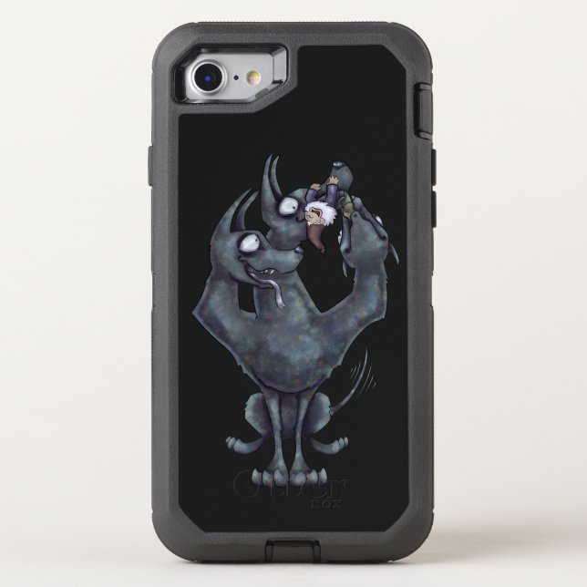 Chew Toy Otterbox iPhone Case (Back)