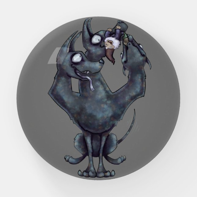 Chew Toy Paperweight (Front)