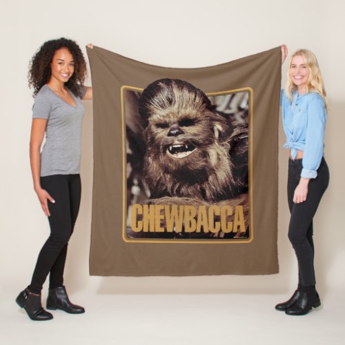 Chewbacca Badge Fleece Blanket