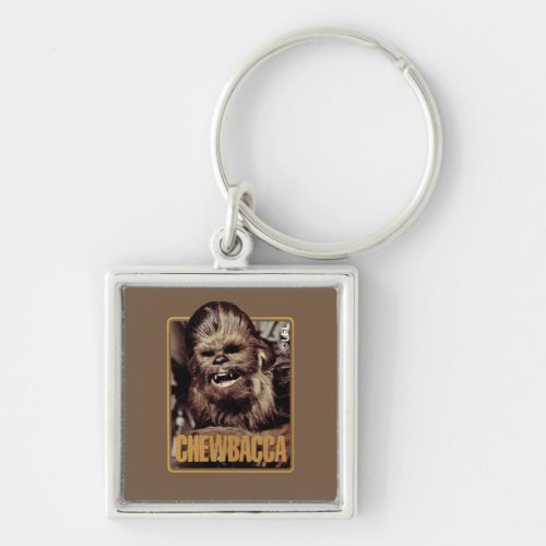 Chewbacca Badge Keychain
