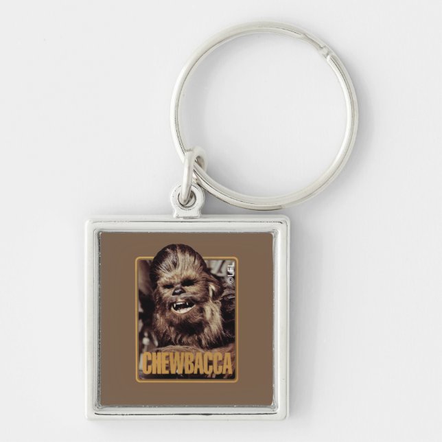 Chewbacca Badge Keychain (Front)