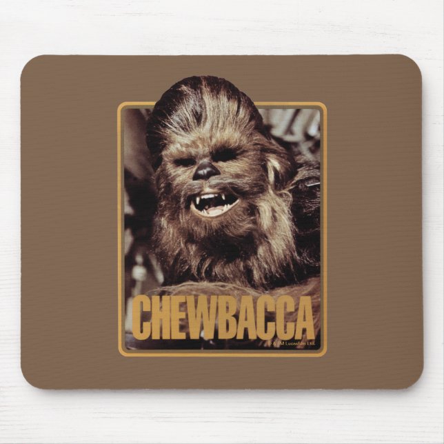 Chewbacca Badge Mouse Pad (Front)