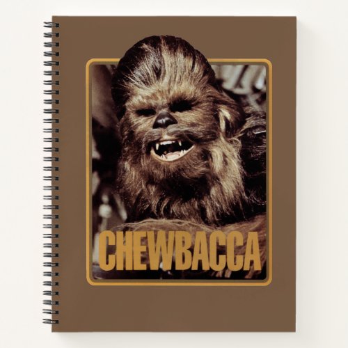 Chewbacca Badge Notebook