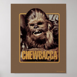 Chewbacca Badge Poster