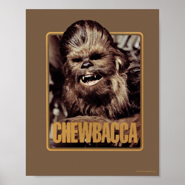 Chewbacca Badge Poster (Front)