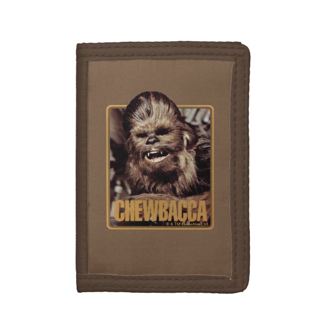 Chewbacca Badge Trifold Wallet (Front Vertical)