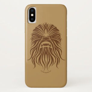 Chewbacca   Brown Tribal iPhone X Case