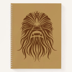 Chewbacca Brown Tribal Notebook