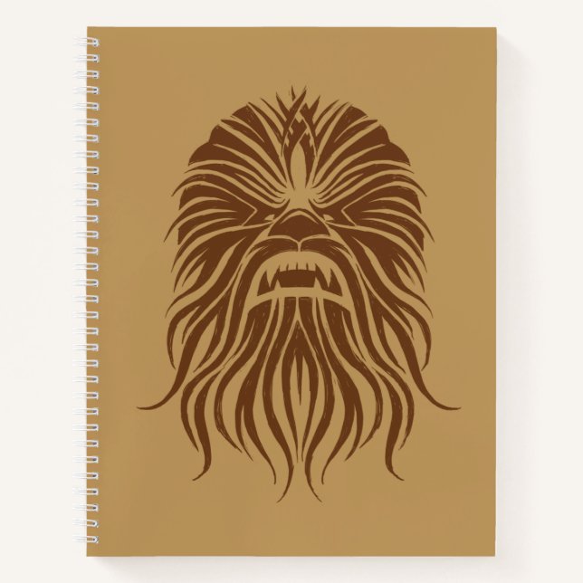 Chewbacca | Brown Tribal Notebook (Front)