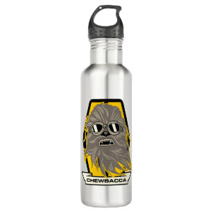 Chewbacca Goggles Graphic Stainless Steel Water Bottle