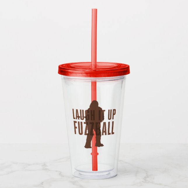 Chewbacca - Laugh It Up Fuzzball Acrylic Tumbler (Front)