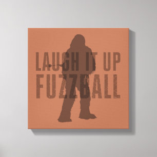 Chewbacca - Laugh It Up Fuzzball Canvas Print