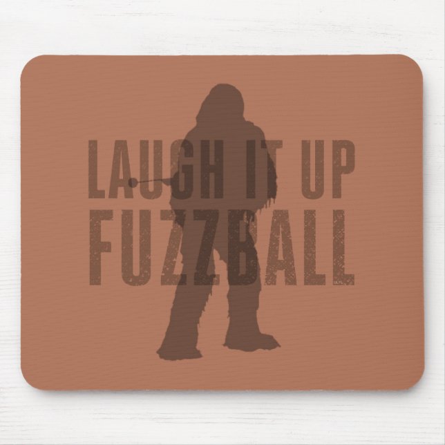 Chewbacca - Laugh It Up Fuzzball Mouse Pad (Front)