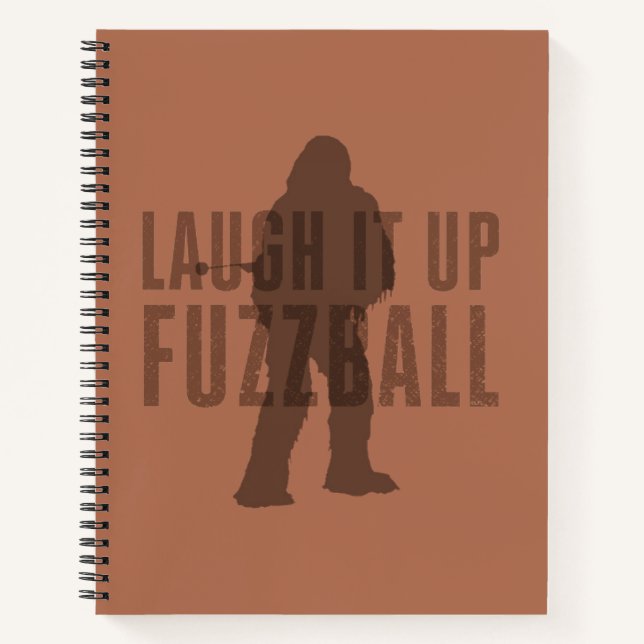 Chewbacca - Laugh It Up Fuzzball Notebook (Front)
