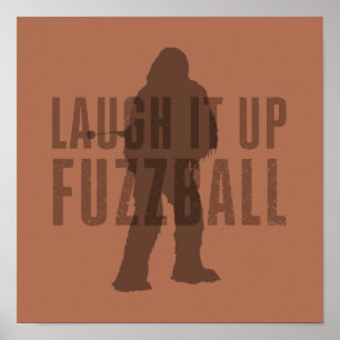 Chewbacca - Laugh It Up Fuzzball Poster