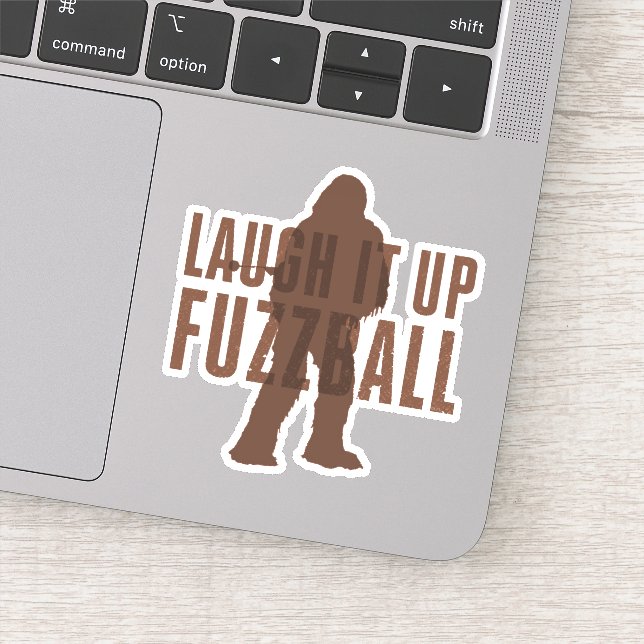 Chewbacca - Laugh It Up Fuzzball Sticker (Detail)