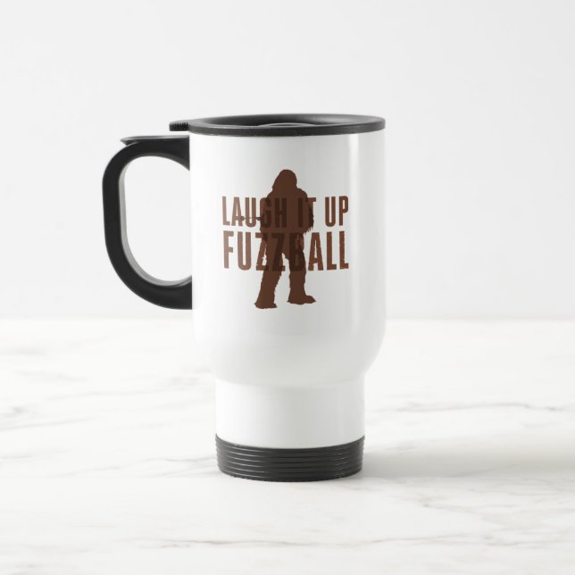 Chewbacca - Laugh It Up Fuzzball Travel Mug (Left)