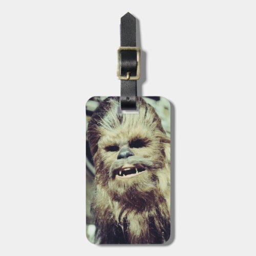 Chewbacca Photograph Luggage Tag