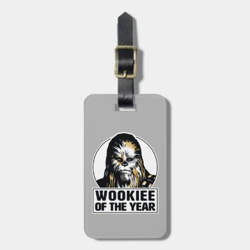 Chewbacca Wookiee of the Year Luggage Tag
