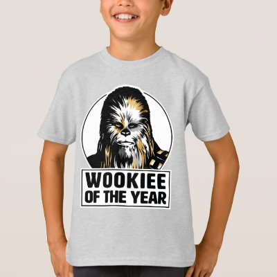 Wookie of the year hot sale shirt